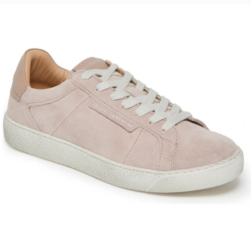 All SAINTS Pink Suede Sneakers (pls See Pics)